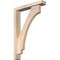 Ekena Millwork Imperial Block Smooth Bracket w/ Offset Brace, Douglas Fir, 3 1/2"W x 18"D x 26"H BKT0402X18X26IMP05SDF - alternate 1